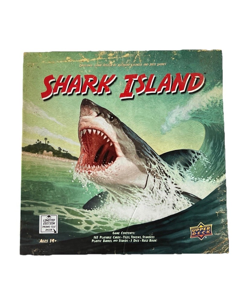 Shark Island Board Game Good Condition Jaws