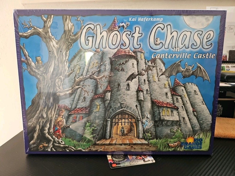 Ghost Chase Canterville Castle COMPLETE Rio Grande Games 2001 Amigo Strategy