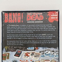 Bang! The Walking Dead Survivor Showdown Card Game USAOPOLY Ages 13+