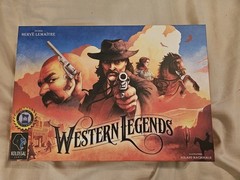Kolossal Games Western Legends Board Game + Ante Up & Blood Money, + Playmat