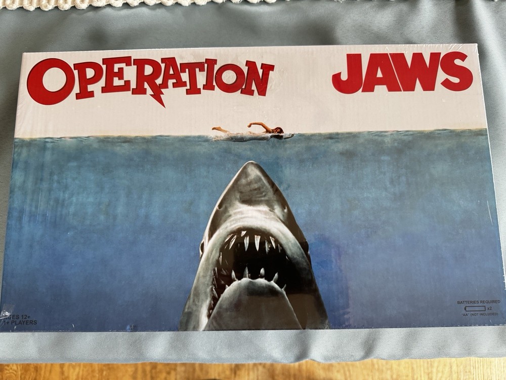 New Operation Jaws Movie Shark Week Board Game Amity Island July 4th! Family Fun