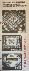 Triopoly: Three-level game, buying & building cities: monopoly w/more option NEW