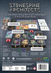 Stonespine Architects Board The Card-Drafting Of Dungeon Labyrinth Building