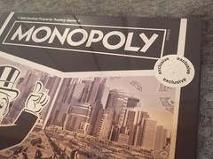 Hasbro TRU Toys R Us Exclusive Monopoly Silver Line Edition NIB