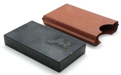 Ukraine Ukrainian USSR Mini Pocket Travel Magnetic Chess Checkers DOMINO GOOD