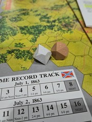 VTG Gettysburg Civil War Battle Game Avalon Hill 125th Anniversary Near Complete