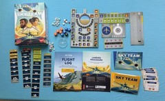 Sky Team Prepare For Landing Board Game by Luc Remond, 2023 Scorpion Masque 100%