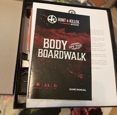 Hunt a Killer Body on the Boardwalk Immersive Murder Mystery Game Complete