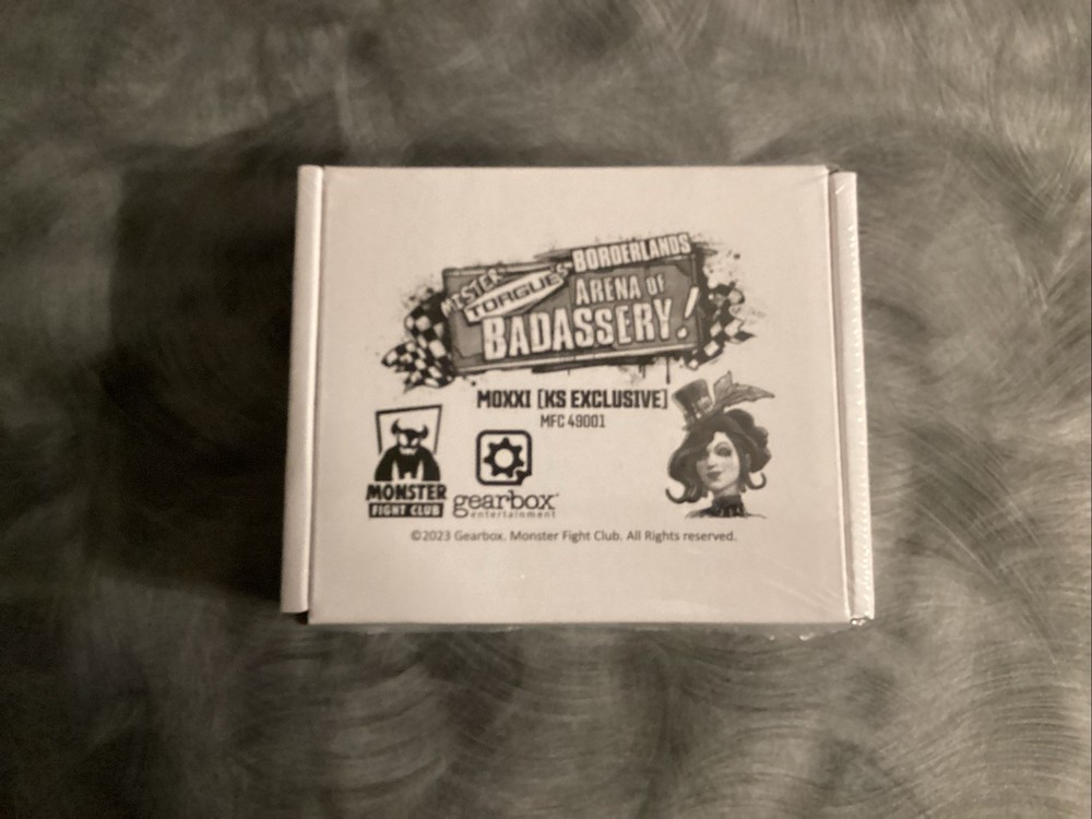 Borderlands: Mister Torgue’s Arena of Badassery! Moxxi KS Exclusive NIB Sealed