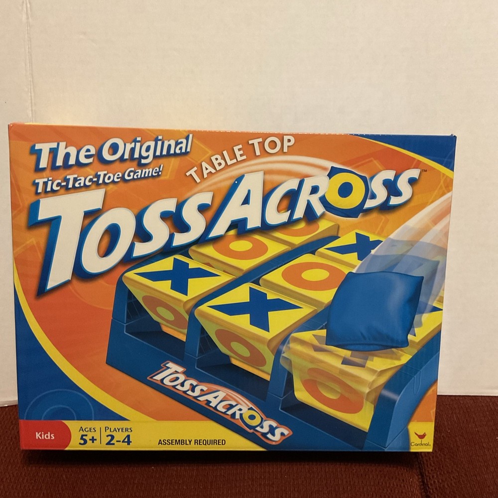 Mattel Games – Toss Across Game: The Original Tic-Tac-Toe Game [New ] Table To
