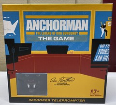 ANCHORMAN THE LEGEND OF RON BURGUNDY THE GAME 2-8 PLAYERS, 20-60 MINUTES 17+ NEW