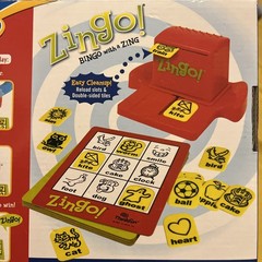 ThinkFun Zingo! Bingo with a Zing Family Board Game 2-6 Players For Kids Age 4+