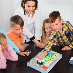 Operated Monster Board Game for Ages 3-8-12 Years Old with Tweezers and Fun G…