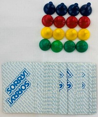 1972 Sorry! Game by Parker Brothers Complete in Very Good Condition FREE SHIP