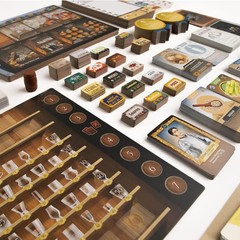 Distilled: A Spirited Strategy Game, Highly-Thematic Standard, Multi-color
