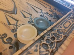 Gift backgammon, handmade wooden “Cossacks” 48 cm💛💙