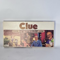 Vintage Clue COMPLETE Parker Brothers 1986 Classic Detective Board Game