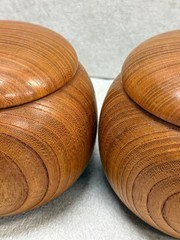 Hyuga Clam Go Stones Size32 180pcs Nachiguro 180pcs & Go Bowls IGO Game Japan