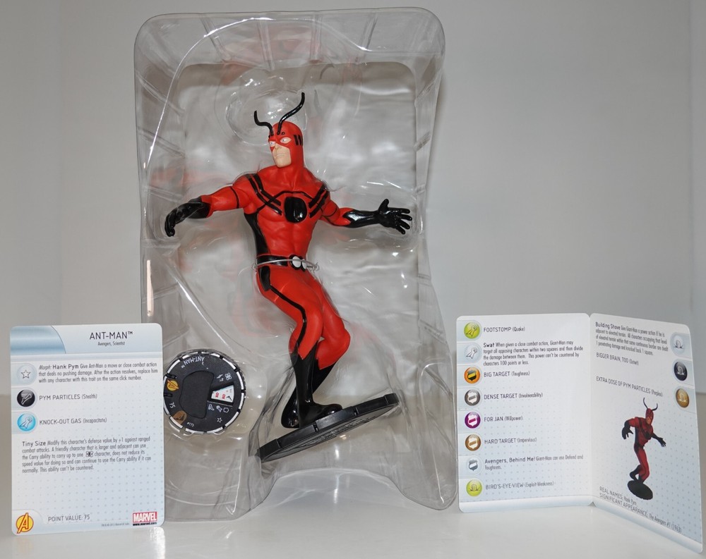 Giant-Man & Ant-man Marvel Heroclix Chaos War Figures. Wizkids/Neca 2012 Open