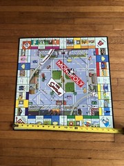 The Simpsons (2000) Monopoly Original Game Board Only – NICE