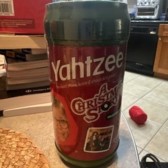 YAHTZEE A Christmas Story Game Canister Collectors Edition (2009) NEW Sealed