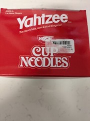 Yahtzee Cup Noodles Ages 8+ 1 or More Players Hasbro