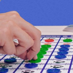 SEQUENCE- Original SEQUENCE Game with Folding Board, Cards and Chips by Jax ( Pa