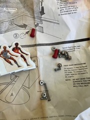 Wilt Chamberlain 1973 Table Top Basketball Game with Original Box by Coleco