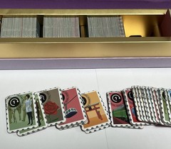 STAMPS Oink Games Board Game Japan Rare Out of Print Complete