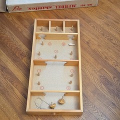 Vintage Merdel Game Skittles No 401 Excellent, Complete, Original box, spin top