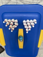 (2) Mini Bowling Set Tabletop Game –