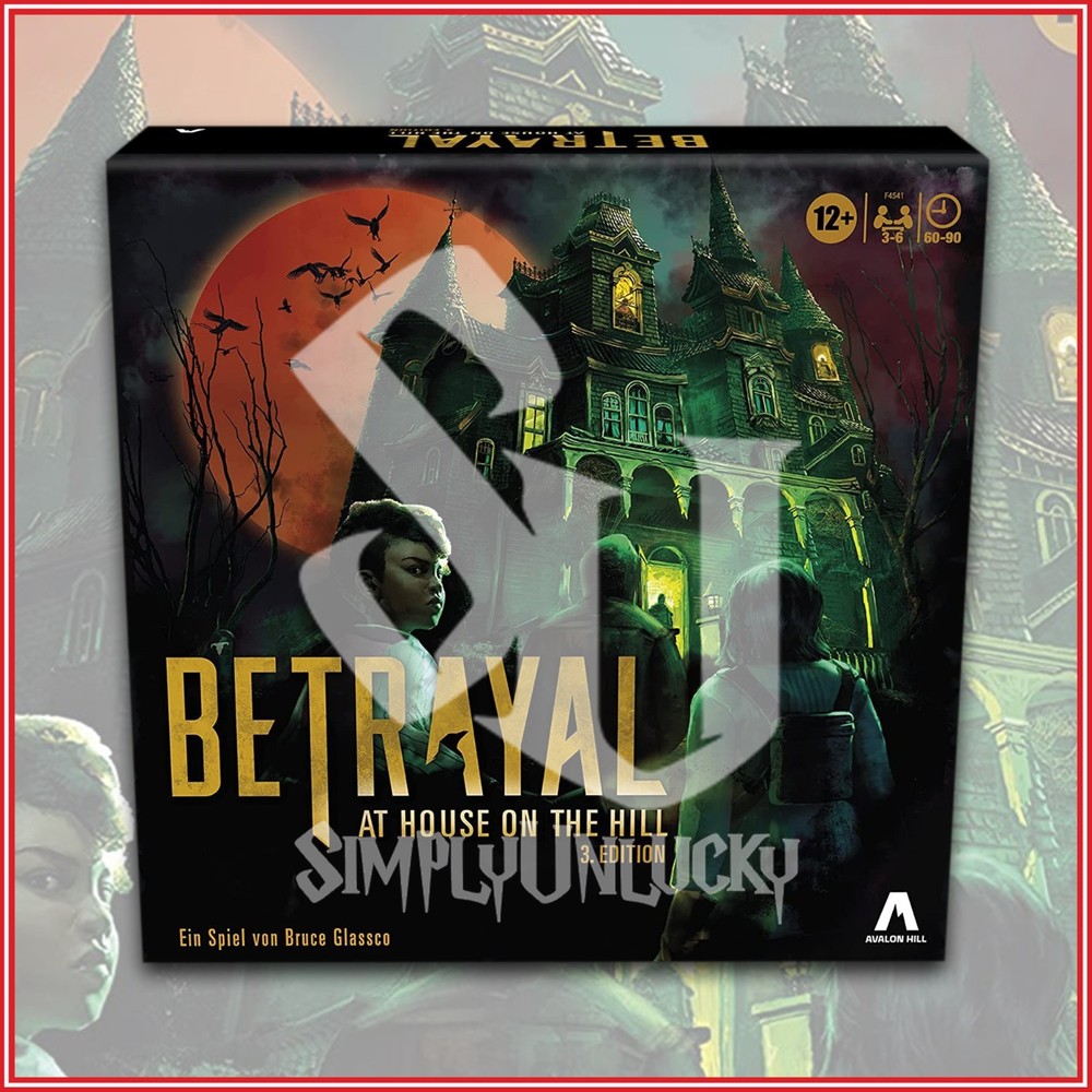 Betrayal at the House on the Hill Board Game 3rd Edition Avalon Hill