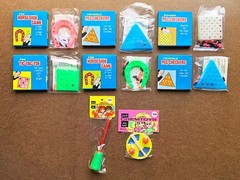 8 Vintage 1960s Rack Toys & Mini Games by Carrousel & Chemtoys – NEW IN PACKAGE!