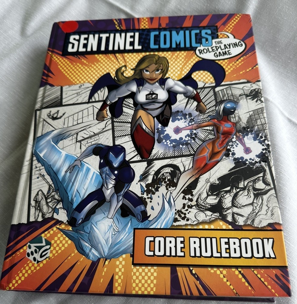 Greater Than Games RPG Book Sentinel Comics Core Rule Book 2020 431 Pages