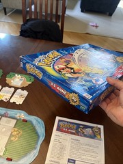 Milton Bradley POKÉMON S.S. Anne Expanding 3D Board Game Incomplete As Is.