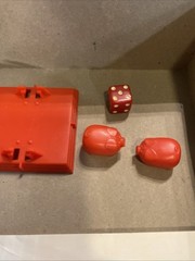 Vintage 1986 Milton Bradley PIG PONG Tabletop Game Complete