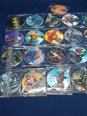 Lot of 25 DC Comics Justice League Pogs Tazos Caps – Chipicao Cardboard Sealed