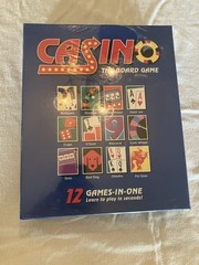 Vintage 1999 Casino The Board Game 12 Games in One Brand NEW Factory Sealed!