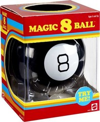 Mattel Games Magic 8 Ball Toys and Games, Retro Theme Fortune Teller, Ask a Q…