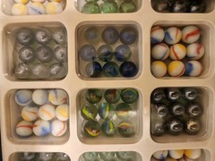 1997 Rare Vintage ​Winner Marbles 108 Piece Set Prosperity Ind. Co. New Sealed