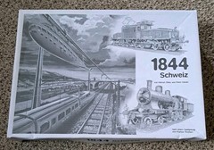 1844 Schwiez (1844 Switzerland) 18xx Strategic Board Game German Edition 2003 T