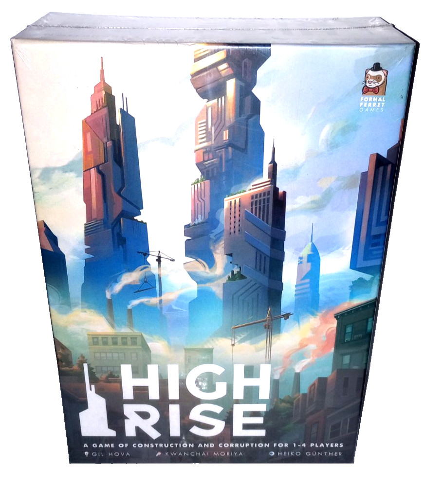 High Rise Board Game – Formal Ferret Games – Strategic City-Building Game – New