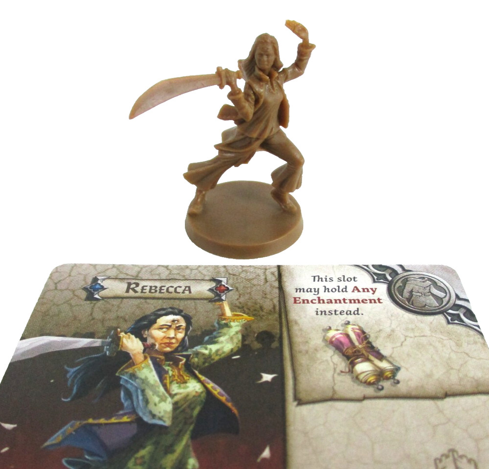 ZOMBICIDE: White Death Frozen Fortress REBECCA Mini & Card NEW!!
