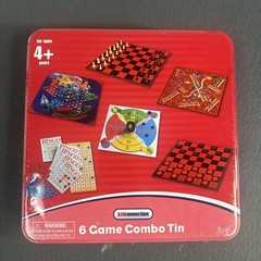 KID CONNECTION – 6 Game Combo Tin – Item #912X – New/Sealed