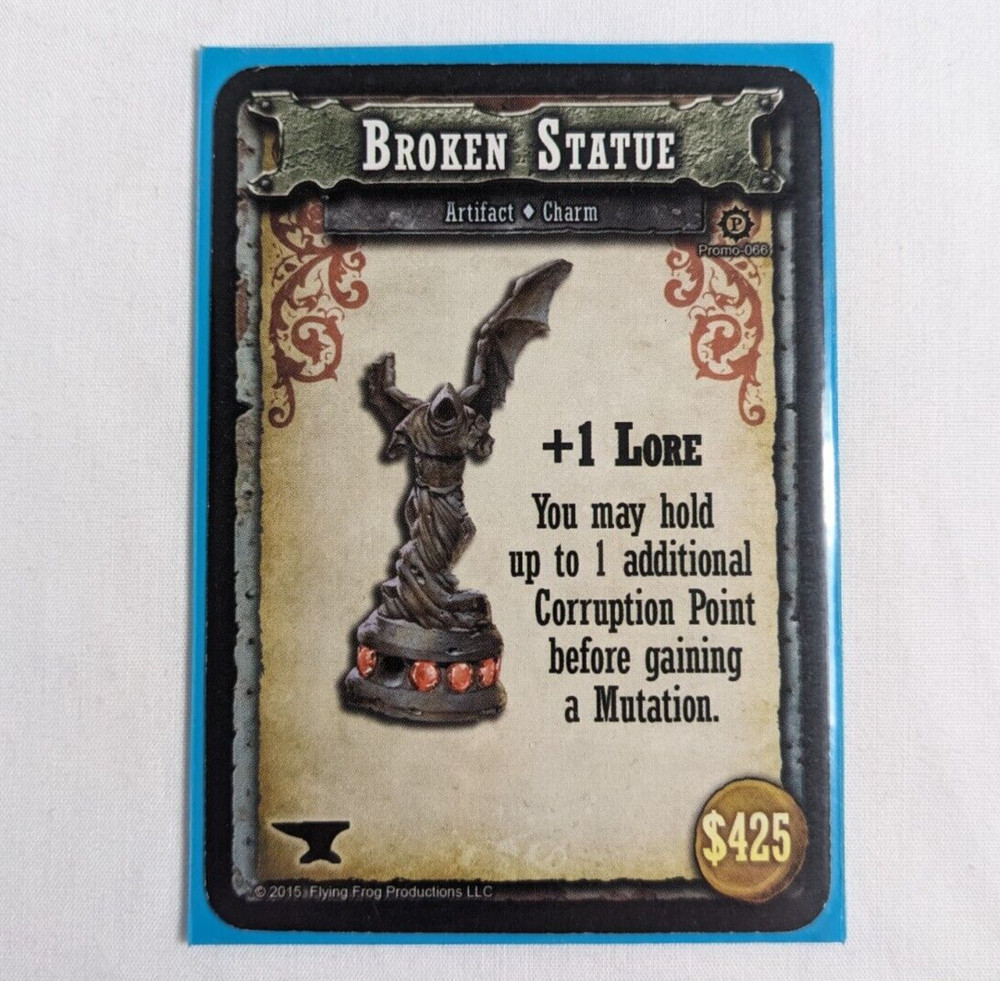 SHADOWS OF BRIMSTONE Board Game BROKEN STATUE PROMO 066 FFP
