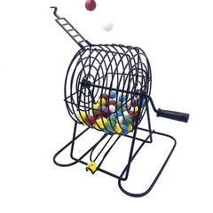 JUNWRROW Plastic Bingo Balls 3/5 inch Multicolored,75 Count, Perfect for Bing…
