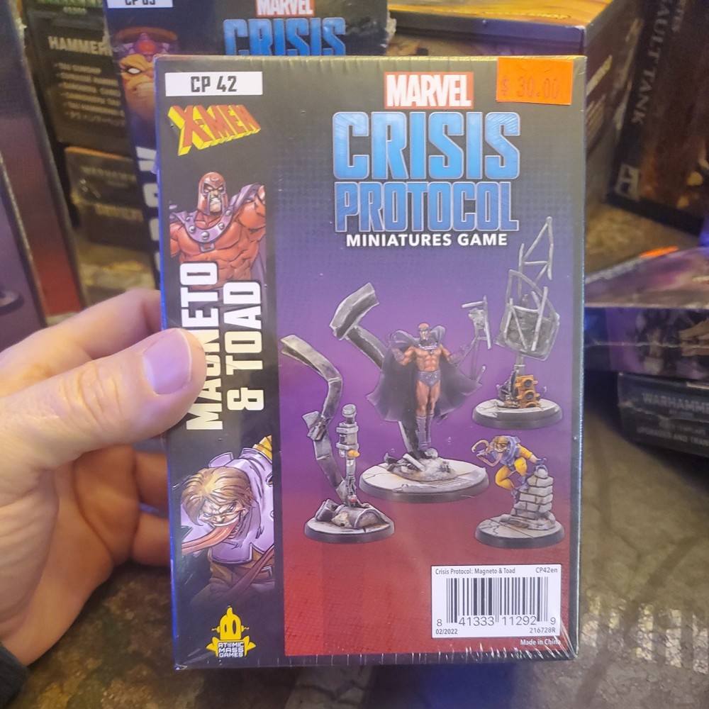 Asmodee Marvel: Crisis Protocol Magneto and Toad Extension Pack – FFGCP42
