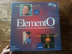 NEW ElementO Educational Board Game Lewis Educational Science Periodic Elements