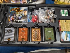Fortune & Glory The Cliffhanger Adventure Board Game COMPLETE First Edition FFP