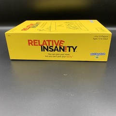 Relative Insanity Game -Jeff Foxworthy- Play Monster 4-12 Players /14+ Years Old
